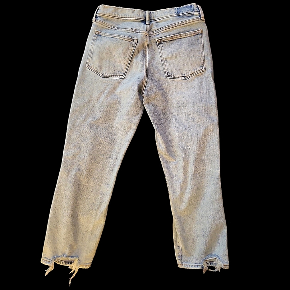 The Boyfriend Mid Rise Distressed Jeans - Picture 2 of 13